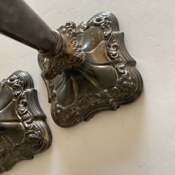 VINTAGE Pair of Candle Sticks EUC - Picture 4 of 6